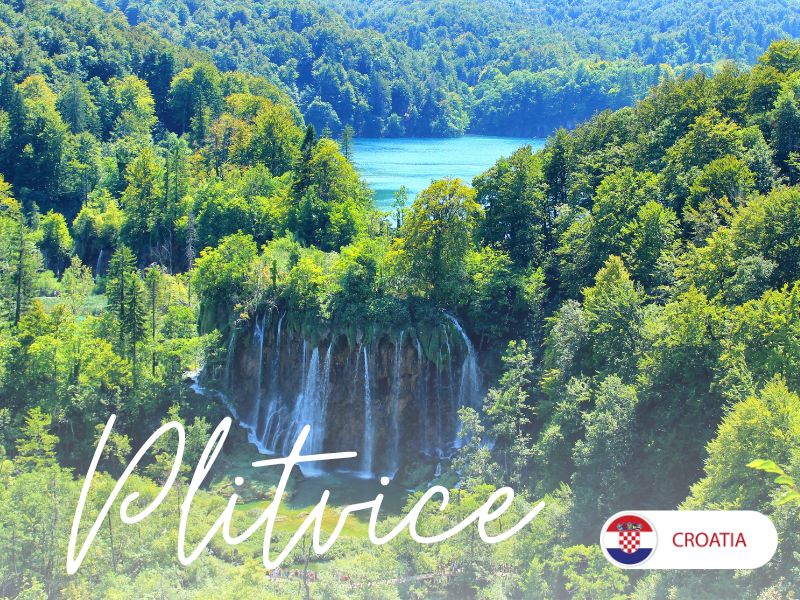 Kojih su 5 top destinacija u Hrvatskoj? Plitivička jezera
Canva pro user