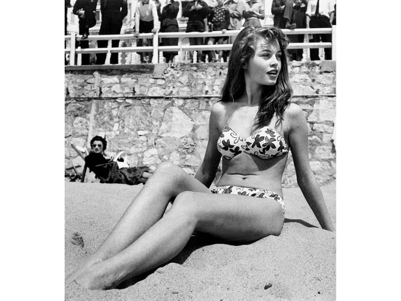 Brižit Bardo 1953. bikini kan
