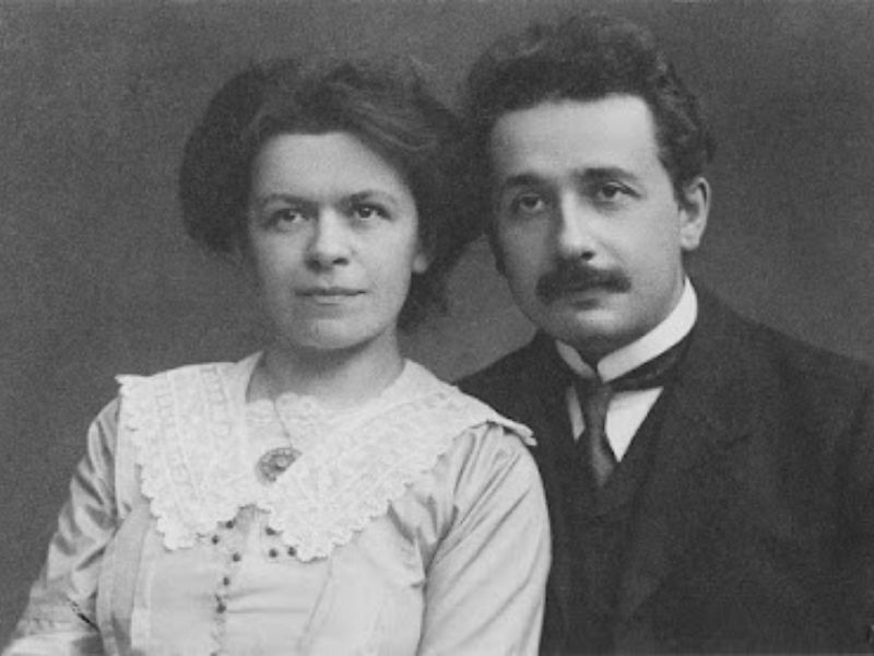 Albret Ajnštaj i Mileva Mrić