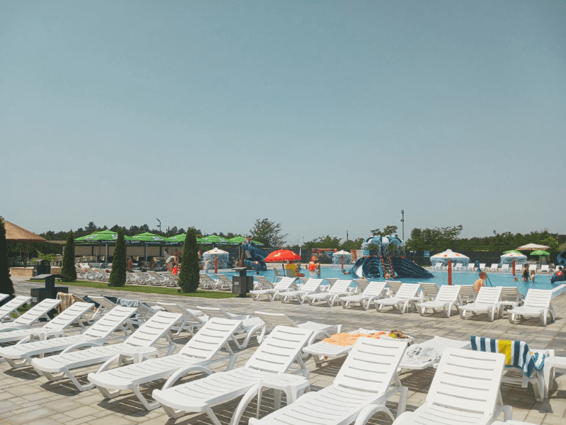 Sand city aqua park