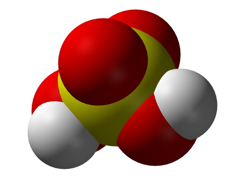 sumporna kiselina, istorija, industrija, alhemicari,